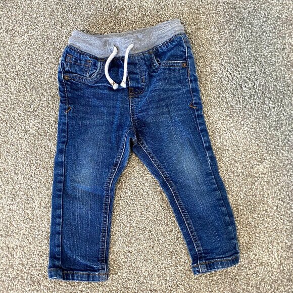 2/$15 Cat & Jack Skinny Jeans Baby‎ Boy Size 18 months - Picture 1 of 3
